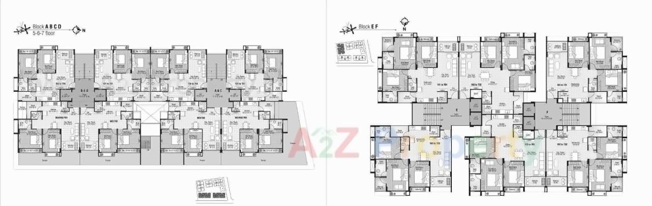 Layout of real estate project Shyam Enclave located at Naroda, Ahmedabad, Gujarat