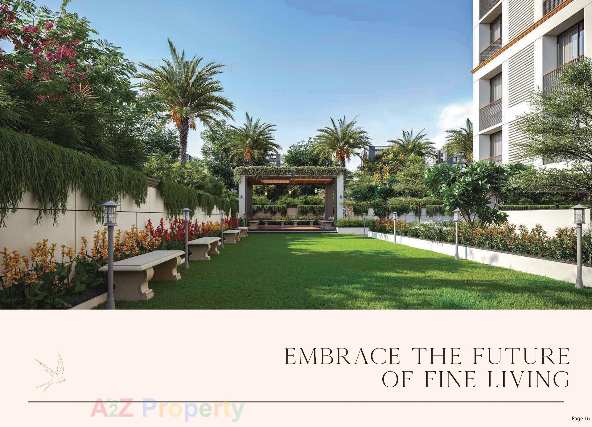 3D Elevation of real estate project Shyam Harmony located at Kathwada, Ahmedabad, Gujarat