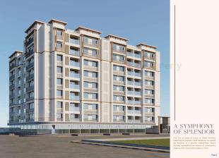 Elevation of real estate project Shyam Harmony located at Kathwada, Ahmedabad, Gujarat
