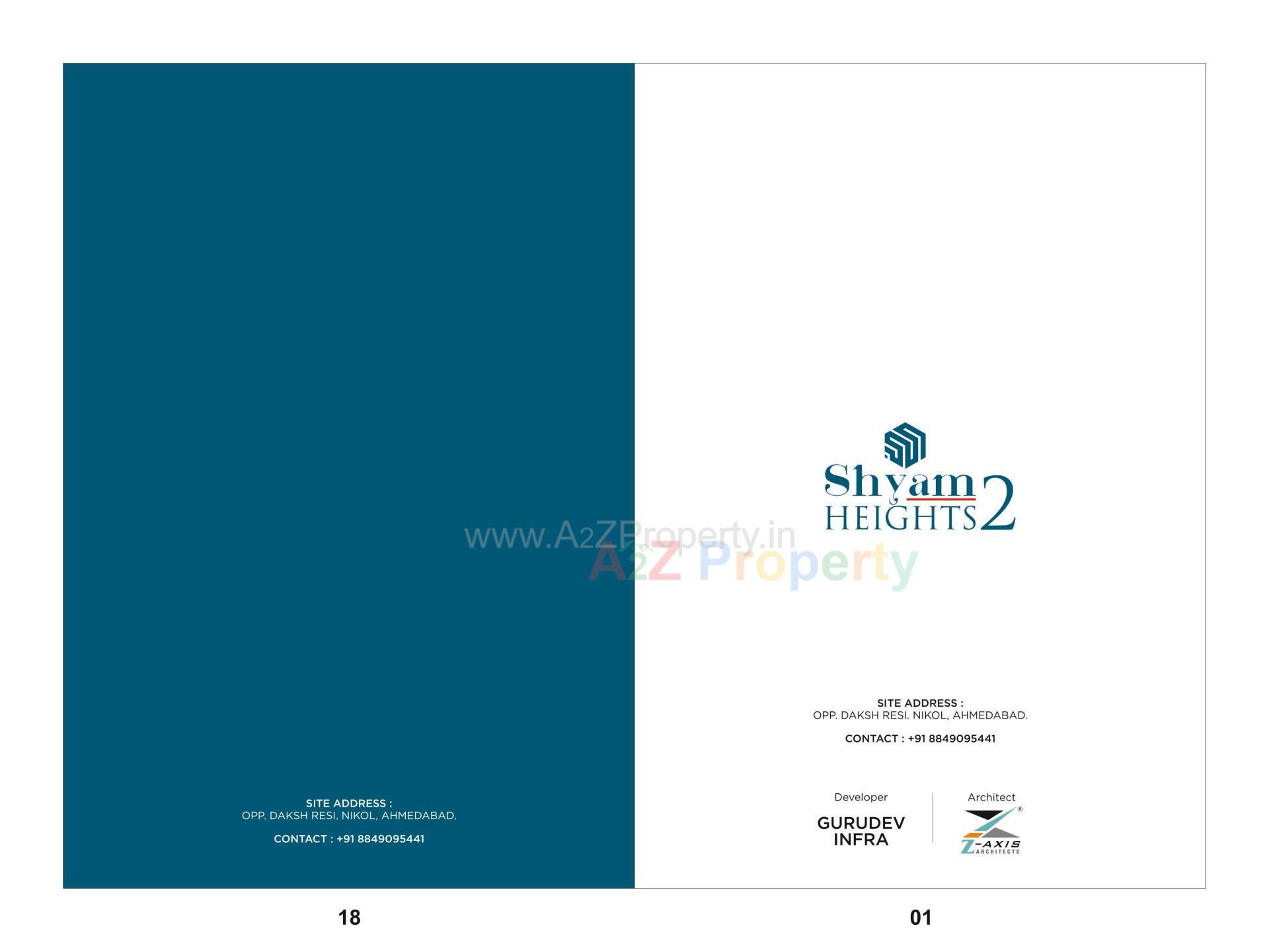  of real estate project Shyam Height located at Nikol, Ahmedabad, Gujarat