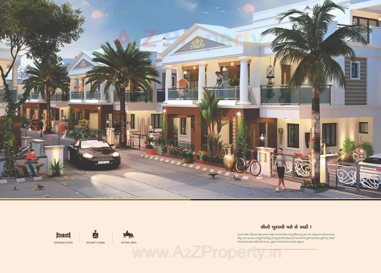 3D Elevation of real estate project Shyam Kutir located at Naroda, Ahmedabad, Gujarat