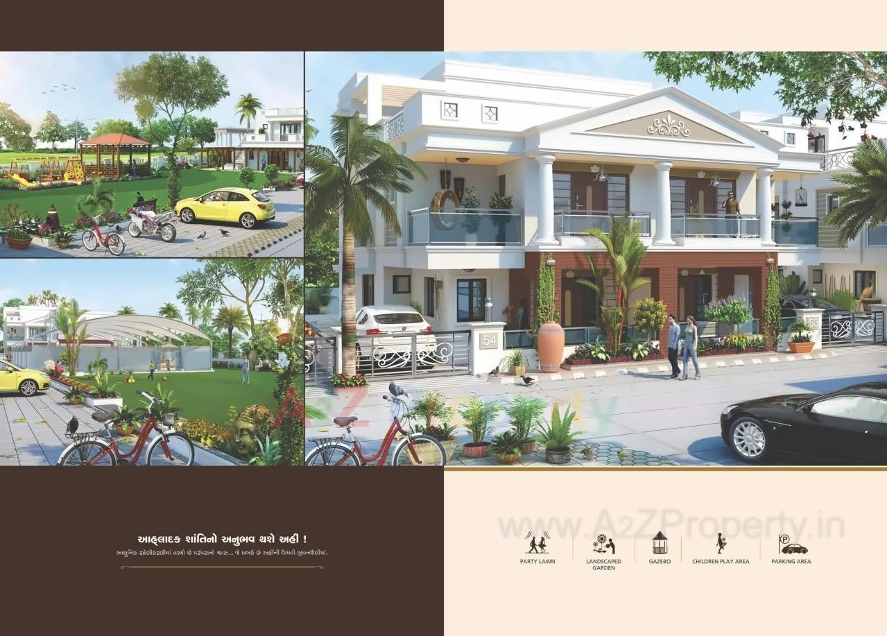 3D Elevation of real estate project Shyam Kutir located at Naroda, Ahmedabad, Gujarat