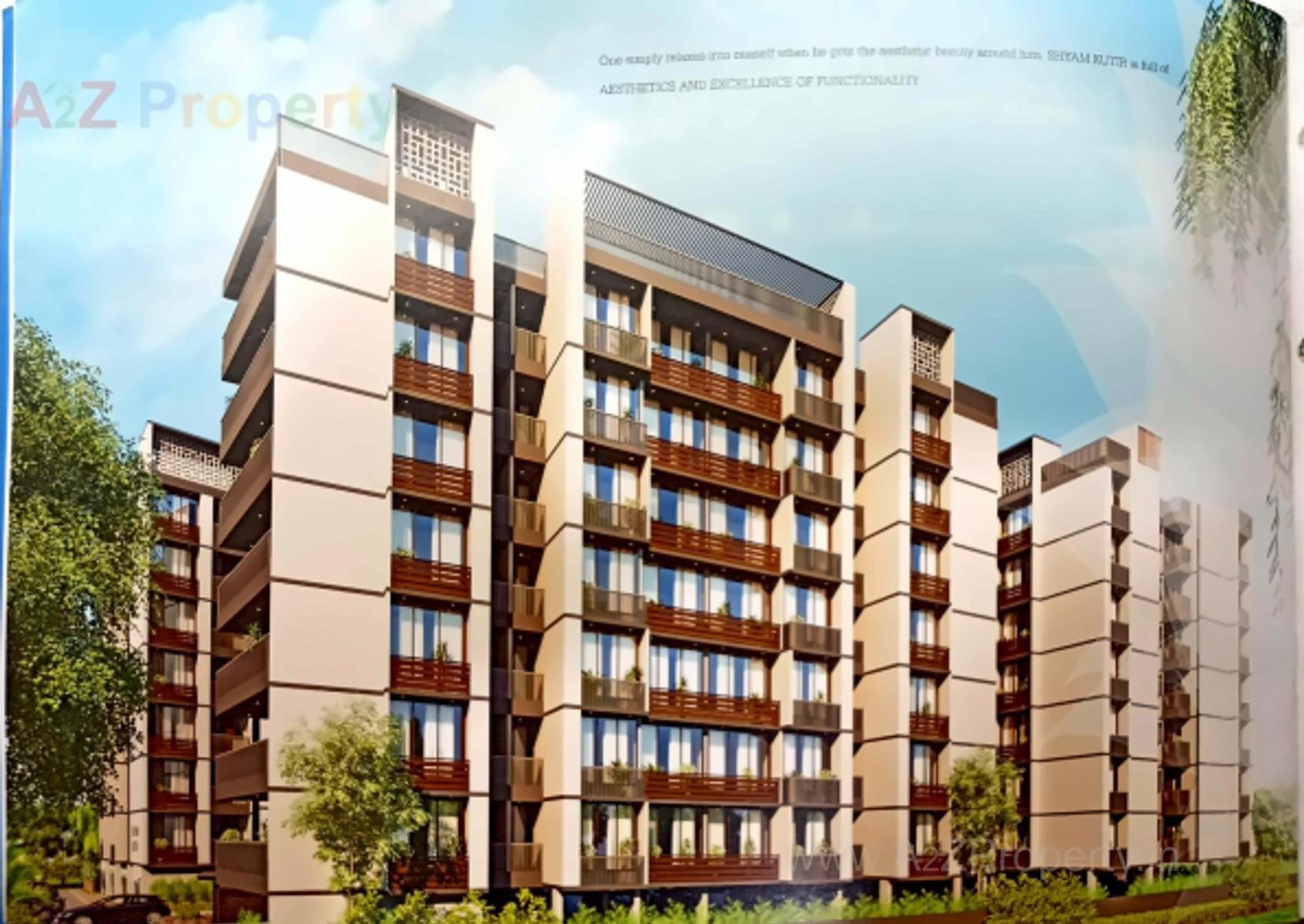 3D Elevation of real estate project Shyam Kutir located at Ahmedabad, Ahmedabad, Gujarat