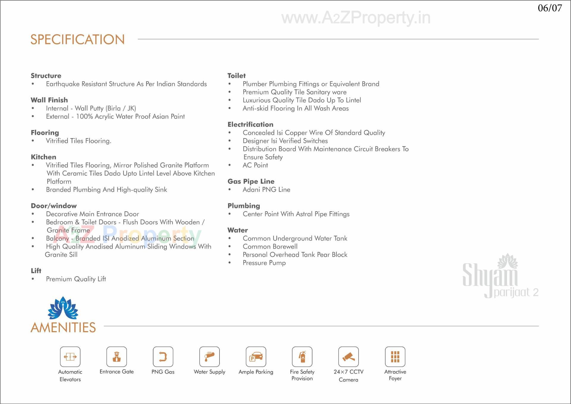  of real estate project Shyam Parijaat located at Narol, Ahmedabad, Gujarat