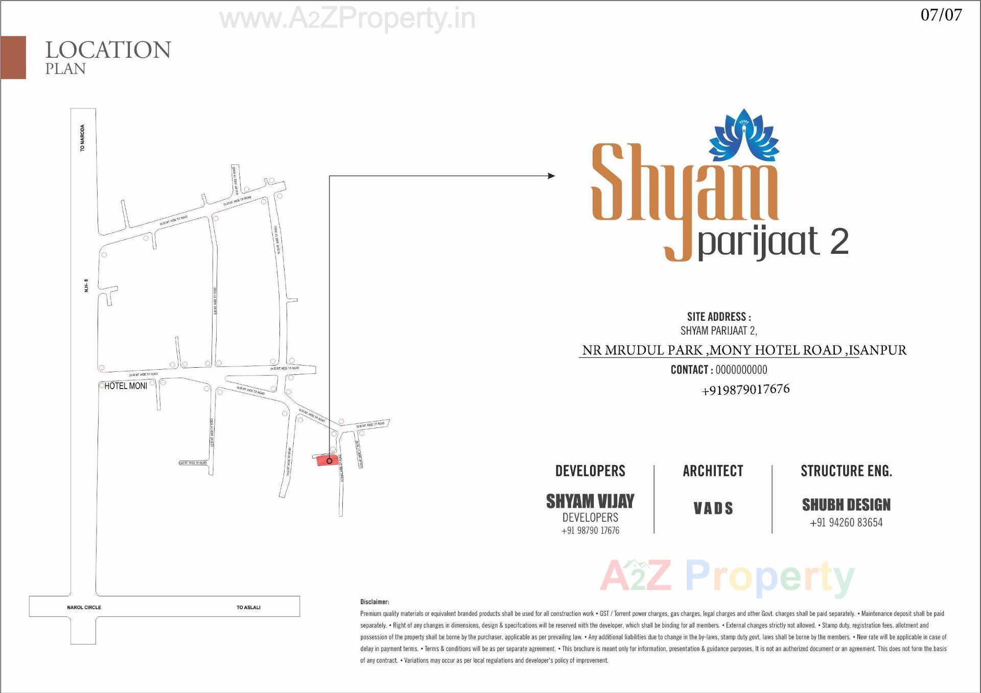  of real estate project Shyam Parijaat located at Narol, Ahmedabad, Gujarat