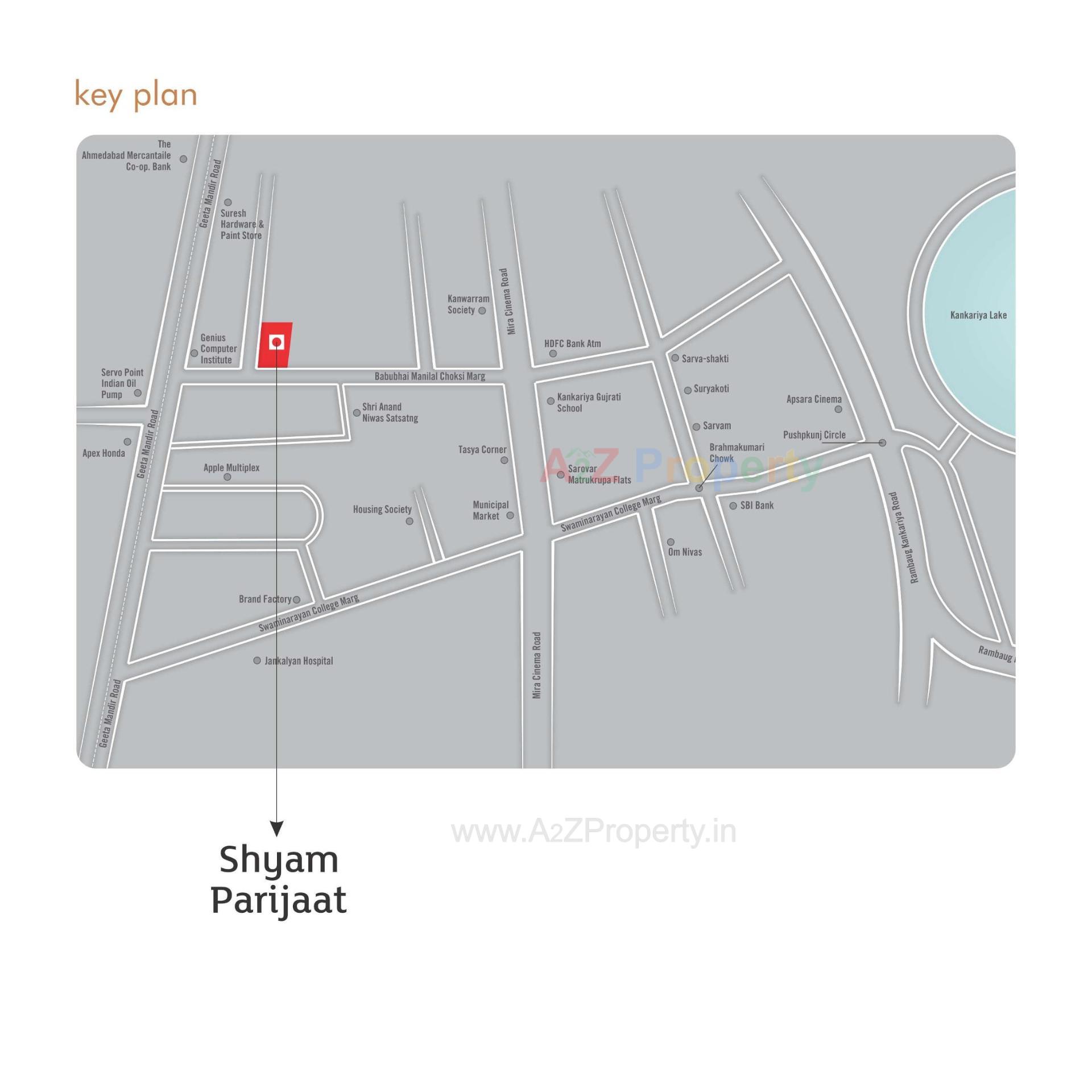  of real estate project Shyam Parijaat located at Rajpur-hirpur, Ahmedabad, Gujarat