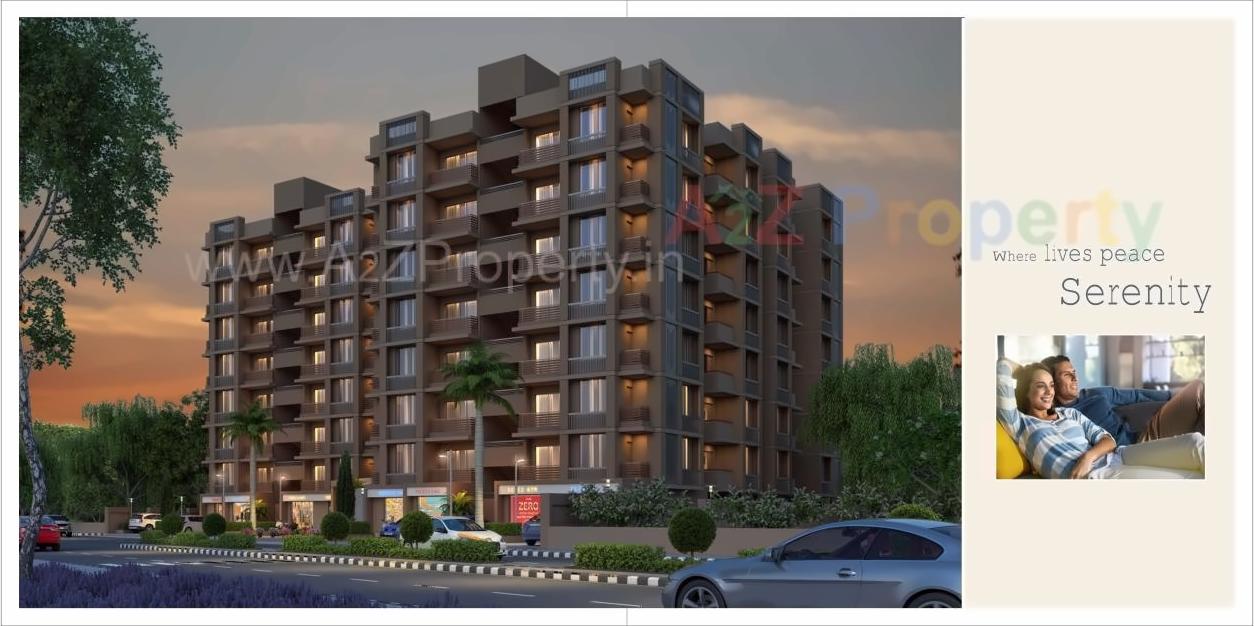 3D Elevation of real estate project Shyam Parisar located at Naroda, Ahmedabad, Gujarat