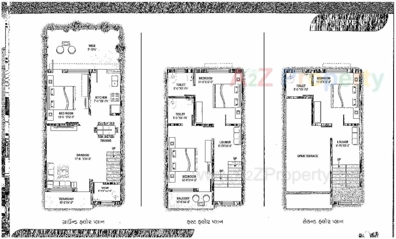 Layout of real estate project Shyam Residency located at Kathwada, Ahmedabad, Gujarat