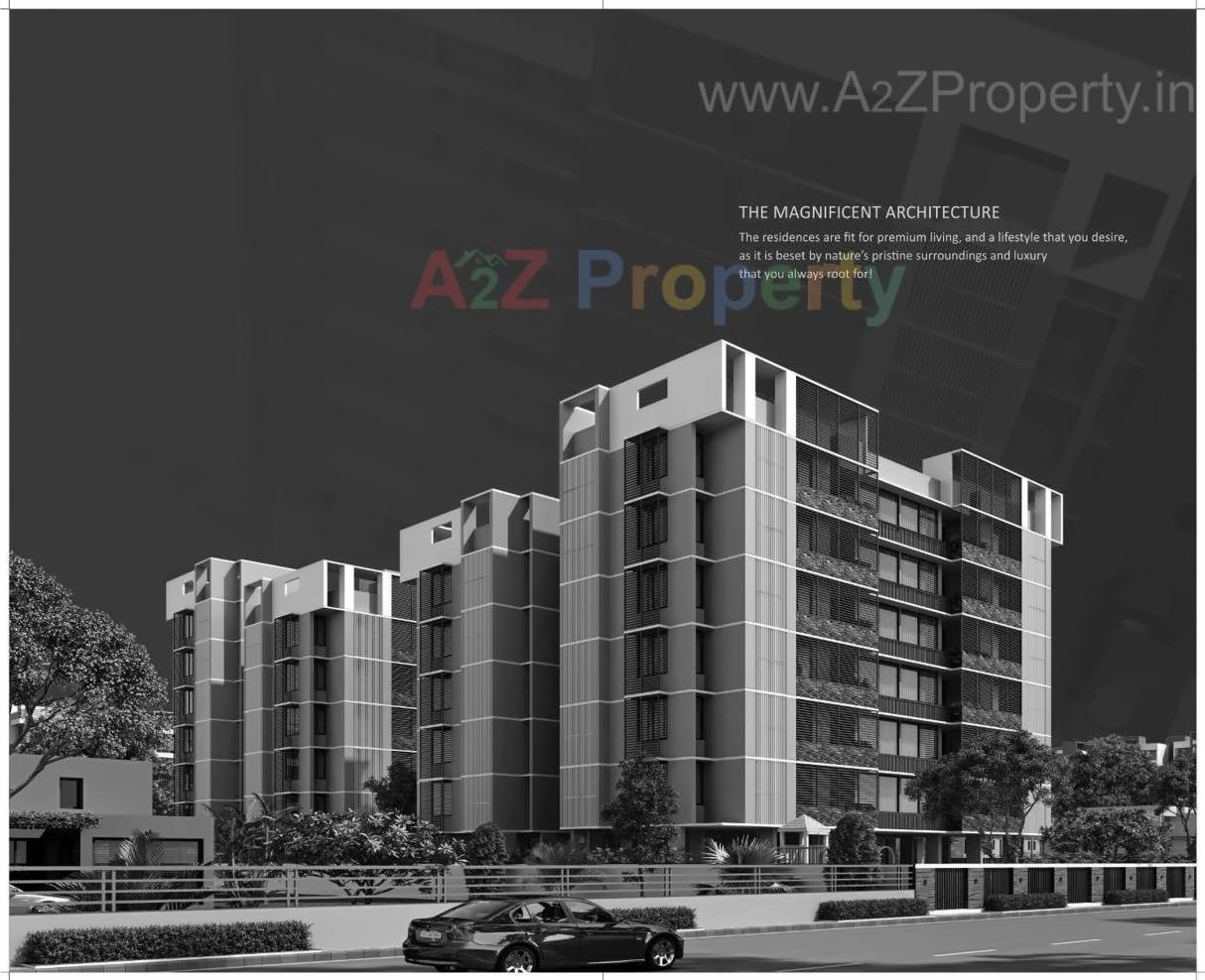 3D Elevation of real estate project Shyam Shree located at Motera, Ahmedabad, Gujarat