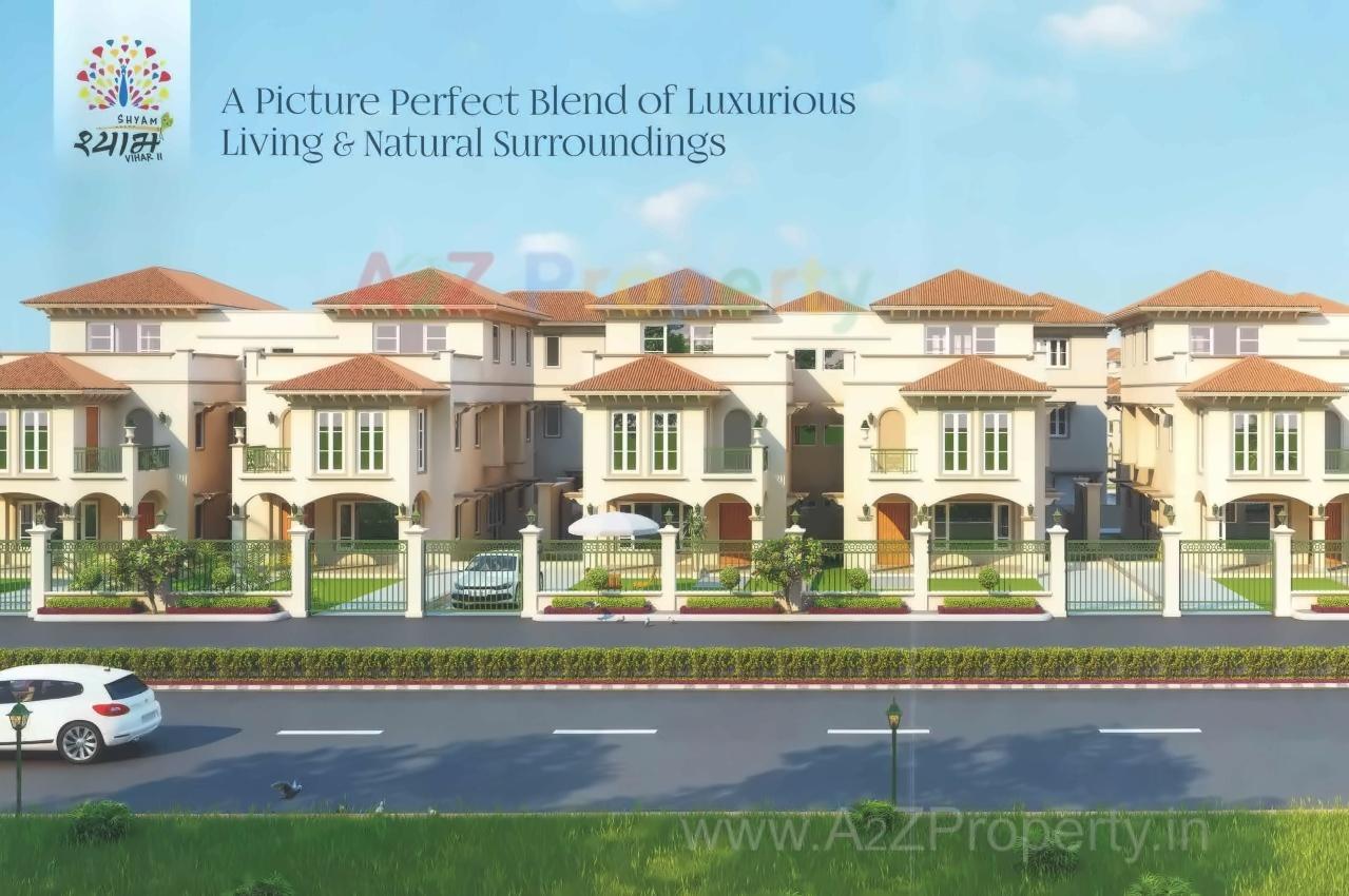 3D Elevation of real estate project Shyam Vihar located at City, Ahmedabad, Gujarat
