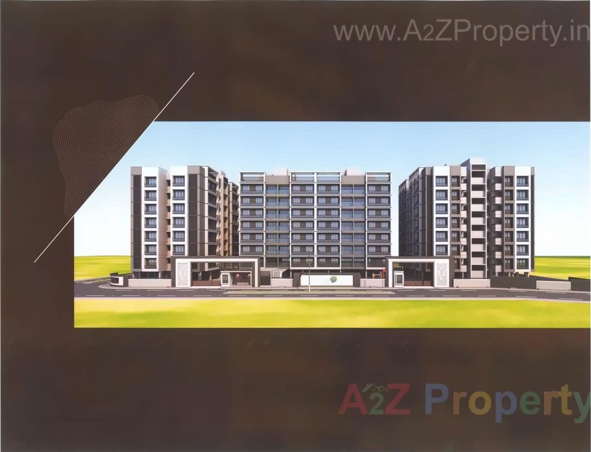 3D Elevation of real estate project Shyam Vihar located at Naroda, Ahmedabad, Gujarat