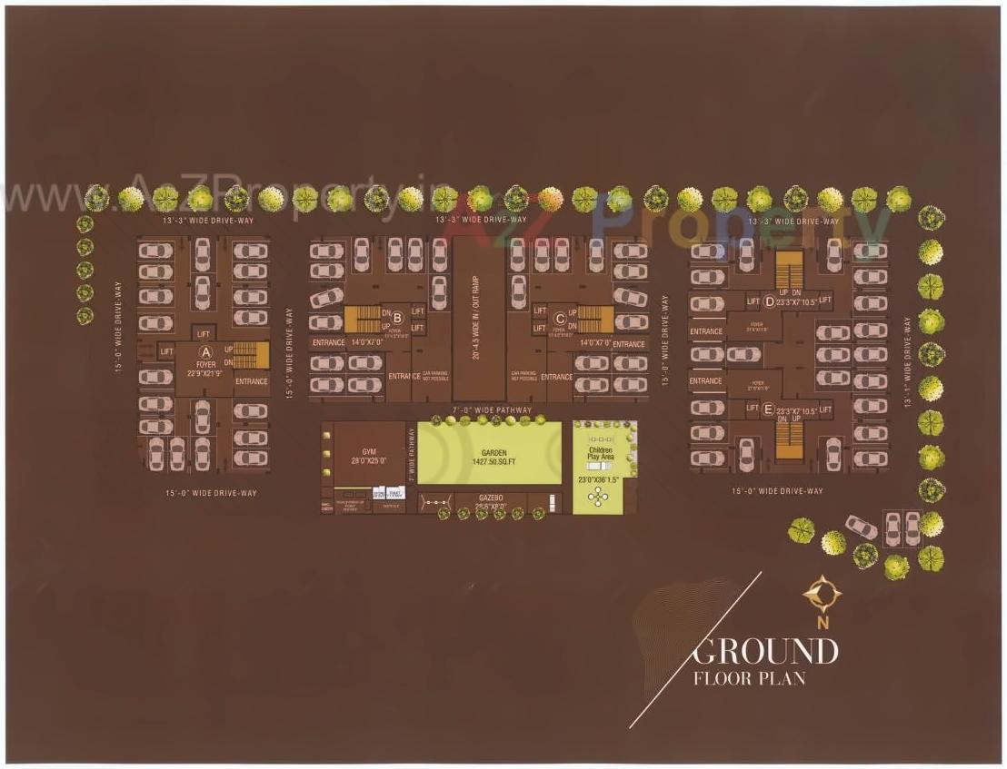  of real estate project Shyam Vihar located at Naroda, Ahmedabad, Gujarat