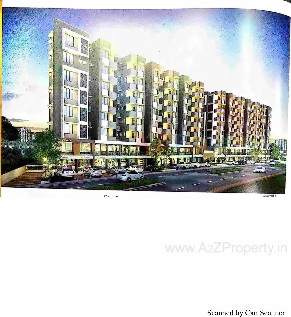 3D Elevation of real estate project Shyam Vihar located at Narol, Ahmedabad, Gujarat