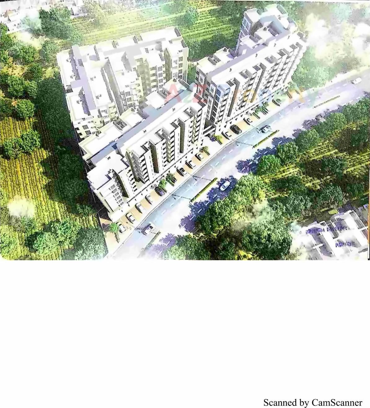 3D Elevation of real estate project Shyam Vihar located at Narol, Ahmedabad, Gujarat