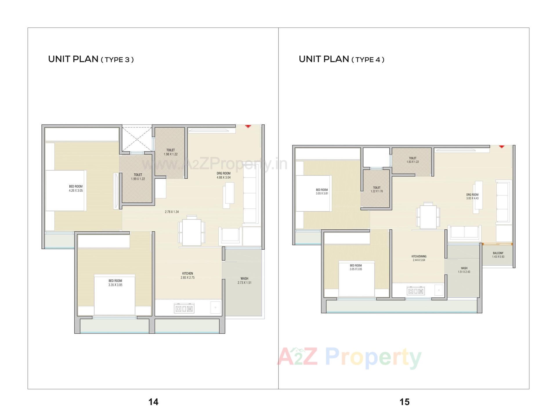 Layout of real estate project Shyam Vihar located at Kathwada, Ahmedabad, Gujarat