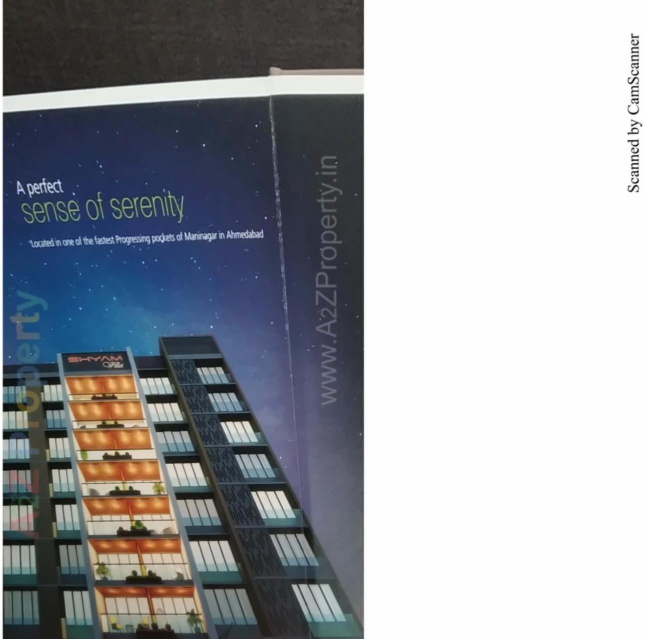 3D Elevation of real estate project Shyam Villa located at Rajpur-hirpur, Ahmedabad, Gujarat