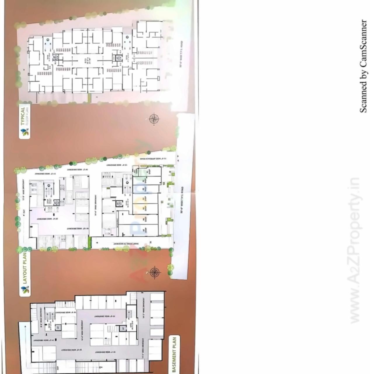 Layout of real estate project Shyam Villa located at Rajpur-hirpur, Ahmedabad, Gujarat