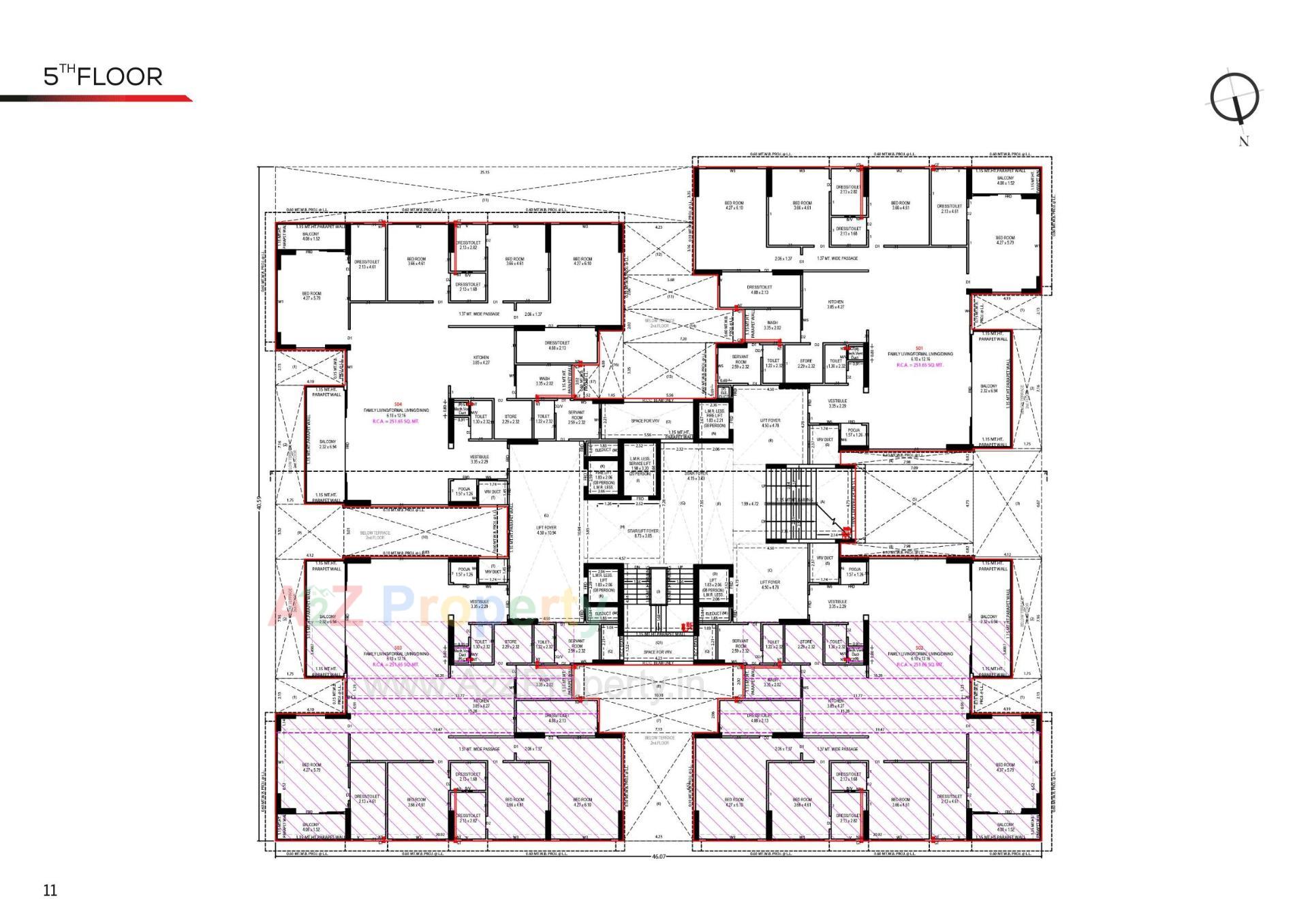 Layout of real estate project Shyaswa Sarovar located at Shilaj, Ahmedabad, Gujarat