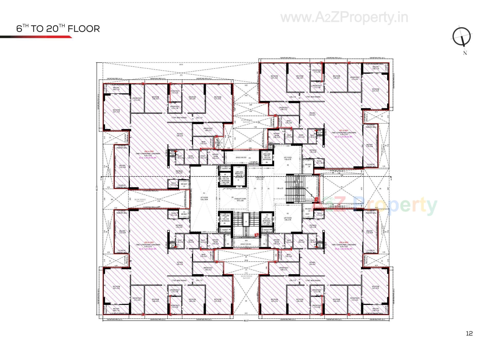 Layout of real estate project Shyaswa Sarovar located at Shilaj, Ahmedabad, Gujarat