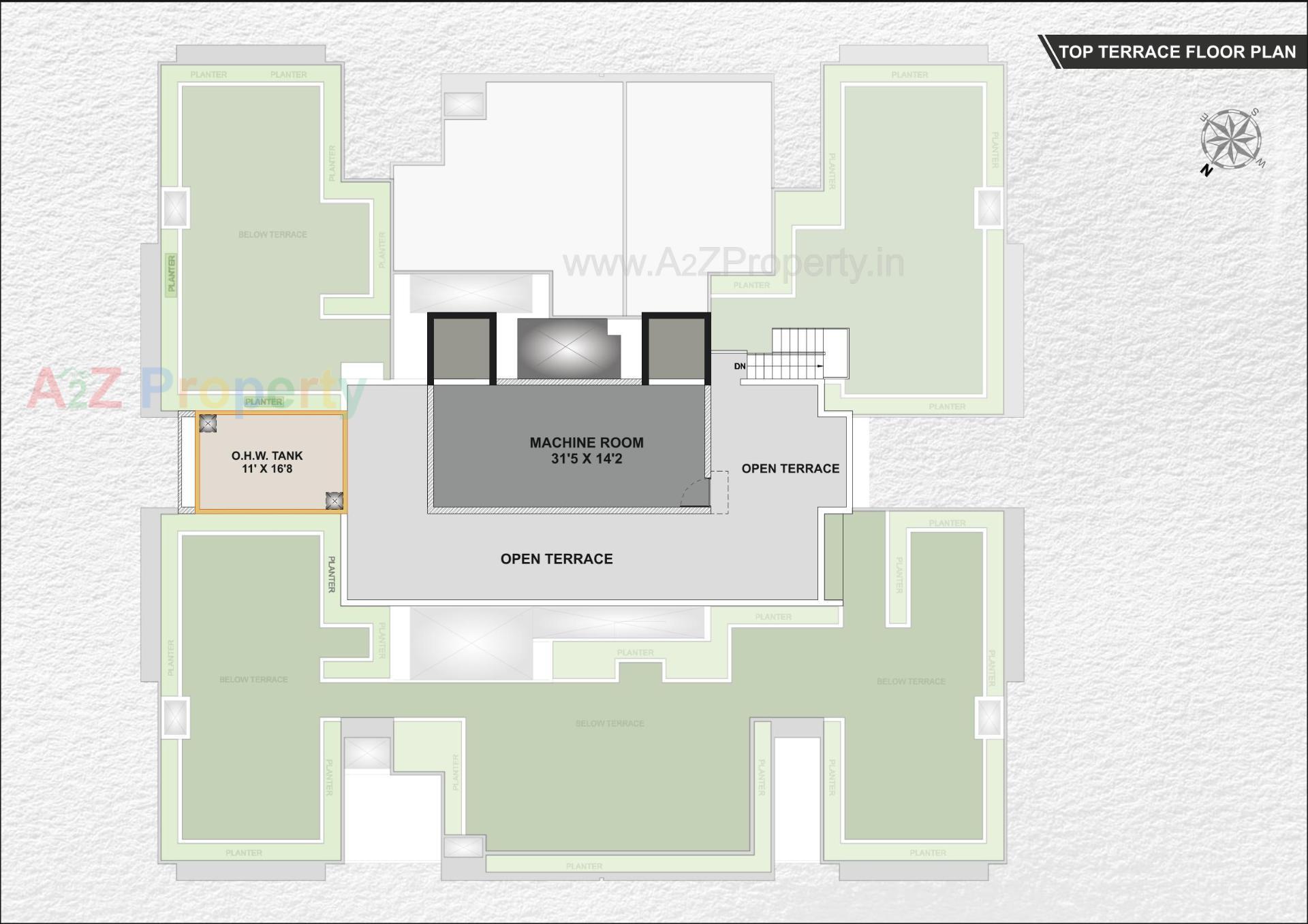 Layout of real estate project Shypram located at Shilaj, Ahmedabad, Gujarat