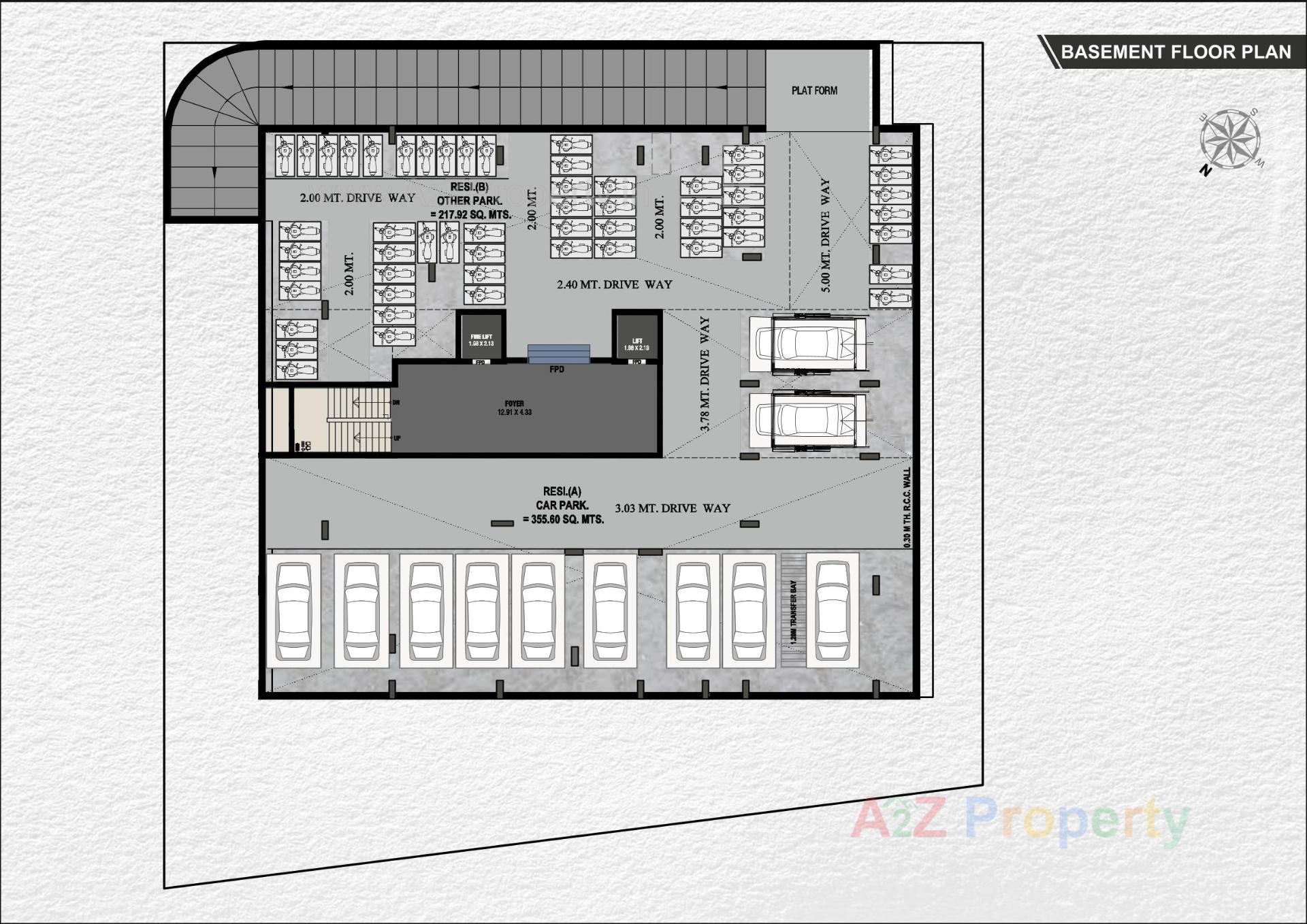 Layout of real estate project Shypram located at Shilaj, Ahmedabad, Gujarat