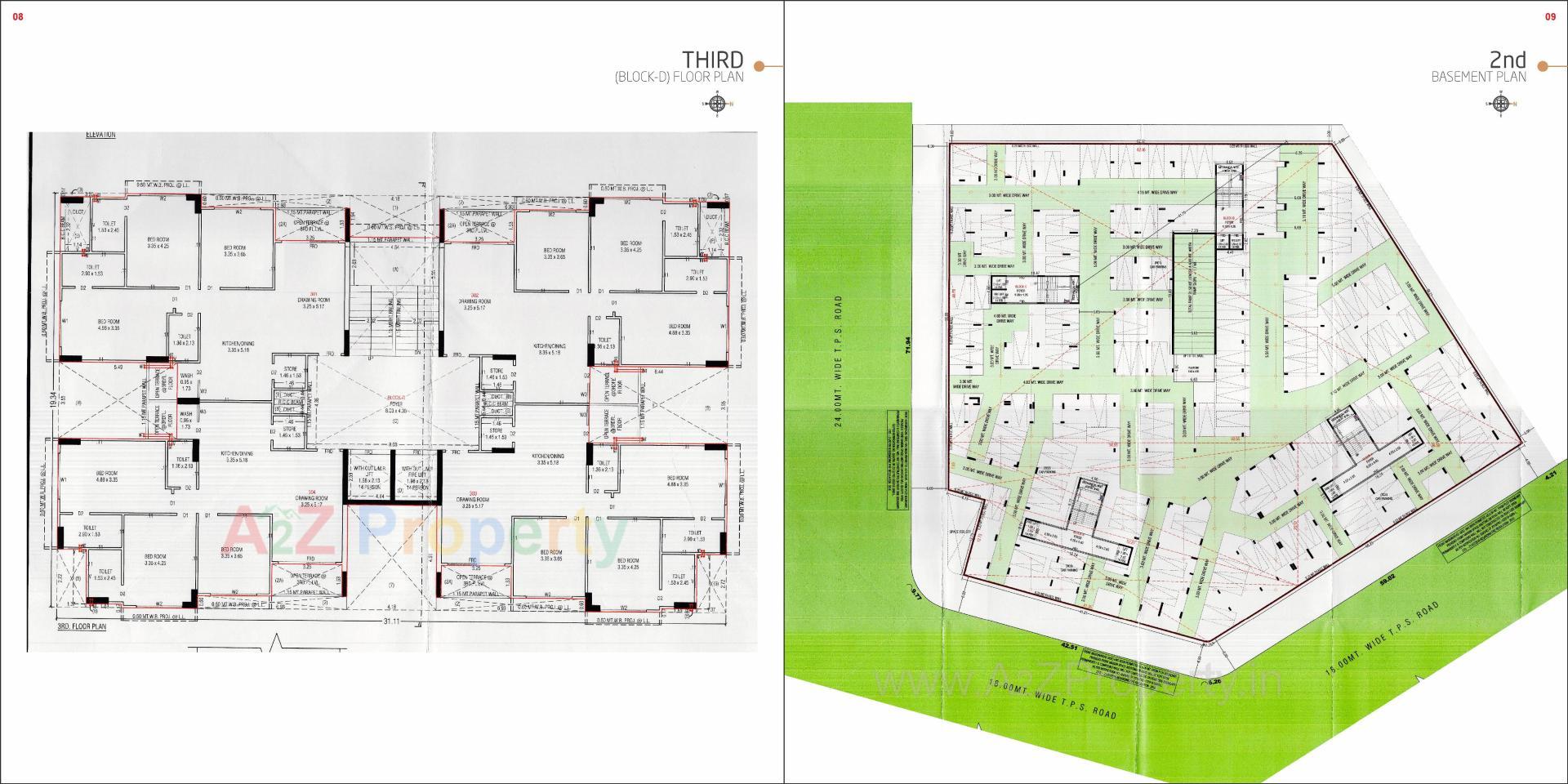 Layout of real estate project Shypram Lavish located at Kali, Ahmedabad, Gujarat