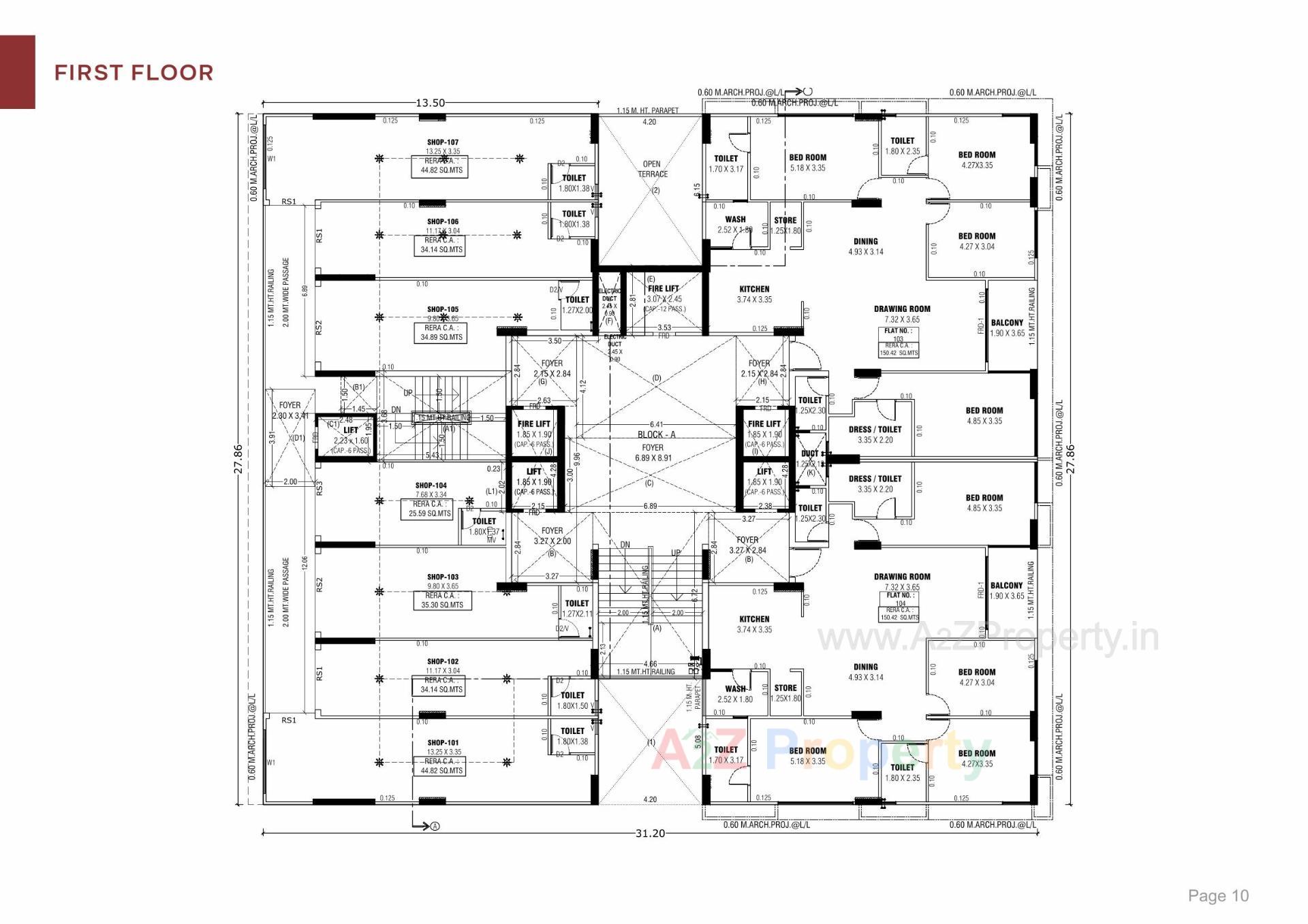 Layout of real estate project Siddharth Greenz located at Gota, Ahmedabad, Gujarat