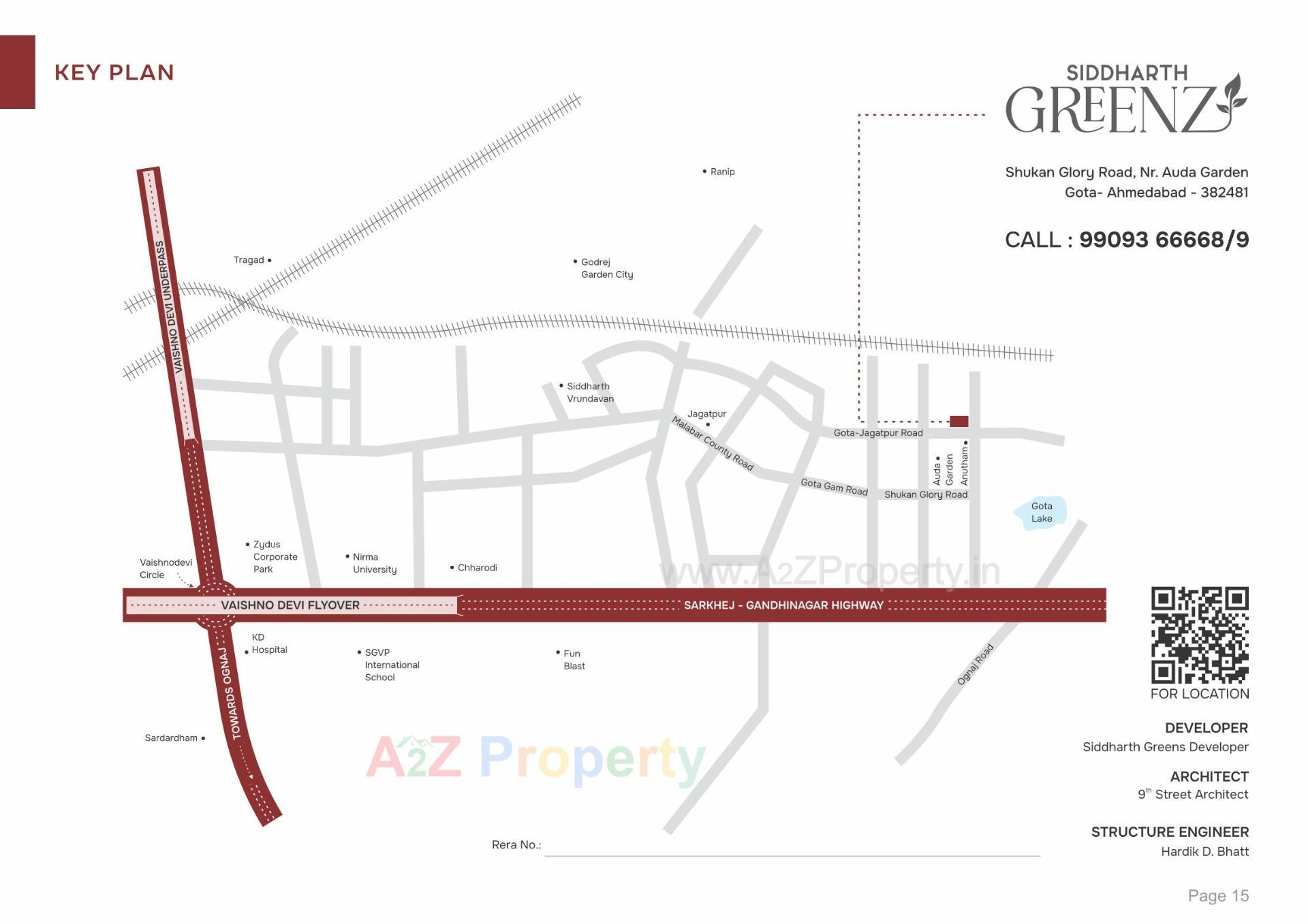  of real estate project Siddharth Greenz located at Gota, Ahmedabad, Gujarat