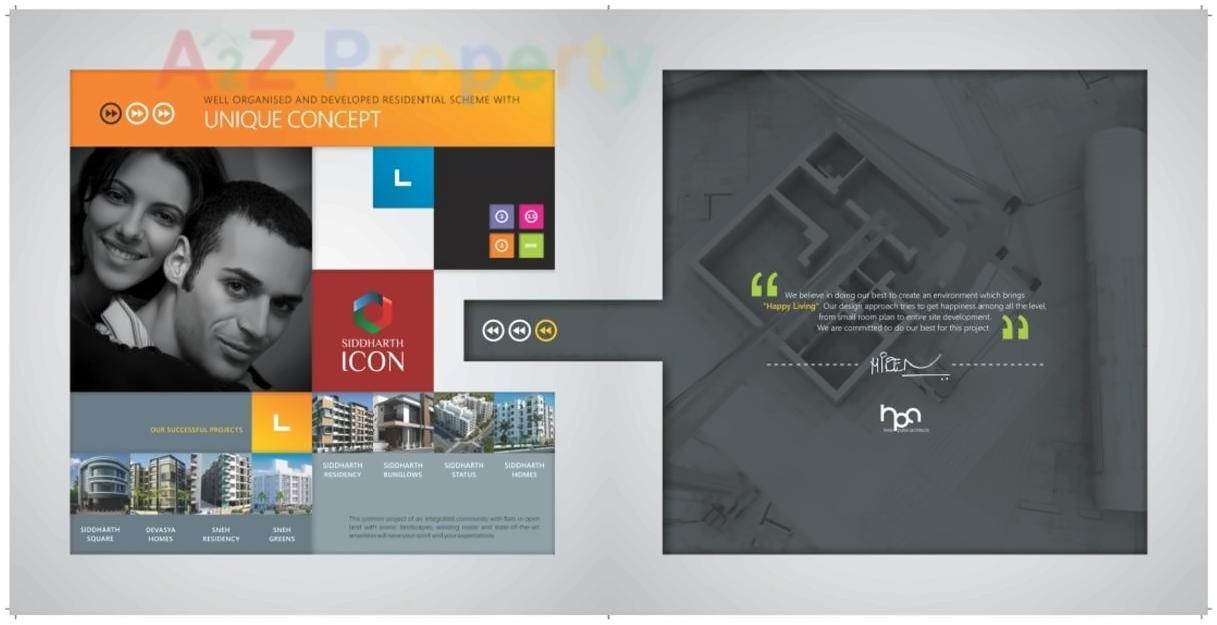  of real estate project Siddharth Icon located at Tragad, Ahmedabad, Gujarat