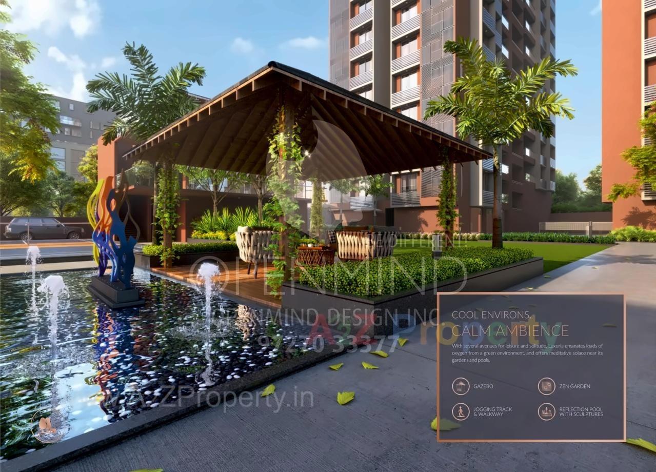 3D Elevation of real estate project Siddharth Luxuria located at Ahmedabad, Ahmedabad, Gujarat