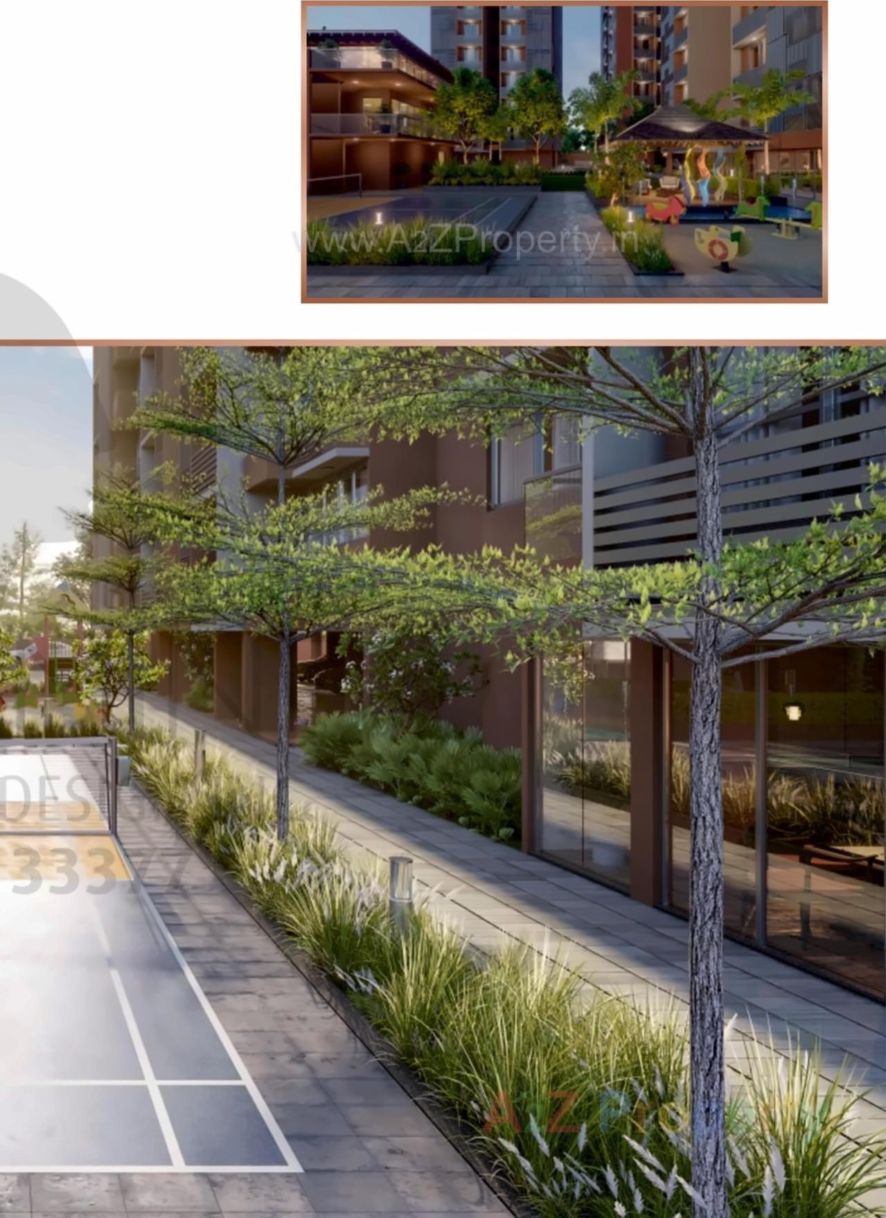 3D Elevation of real estate project Siddharth Luxuria located at Ahmedabad, Ahmedabad, Gujarat