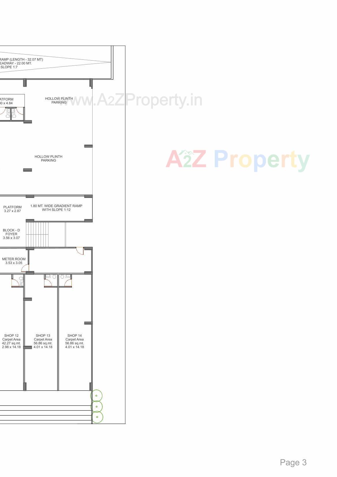 Layout of real estate project Siddharth Vrundavan located at Jagatpur, Ahmedabad, Gujarat