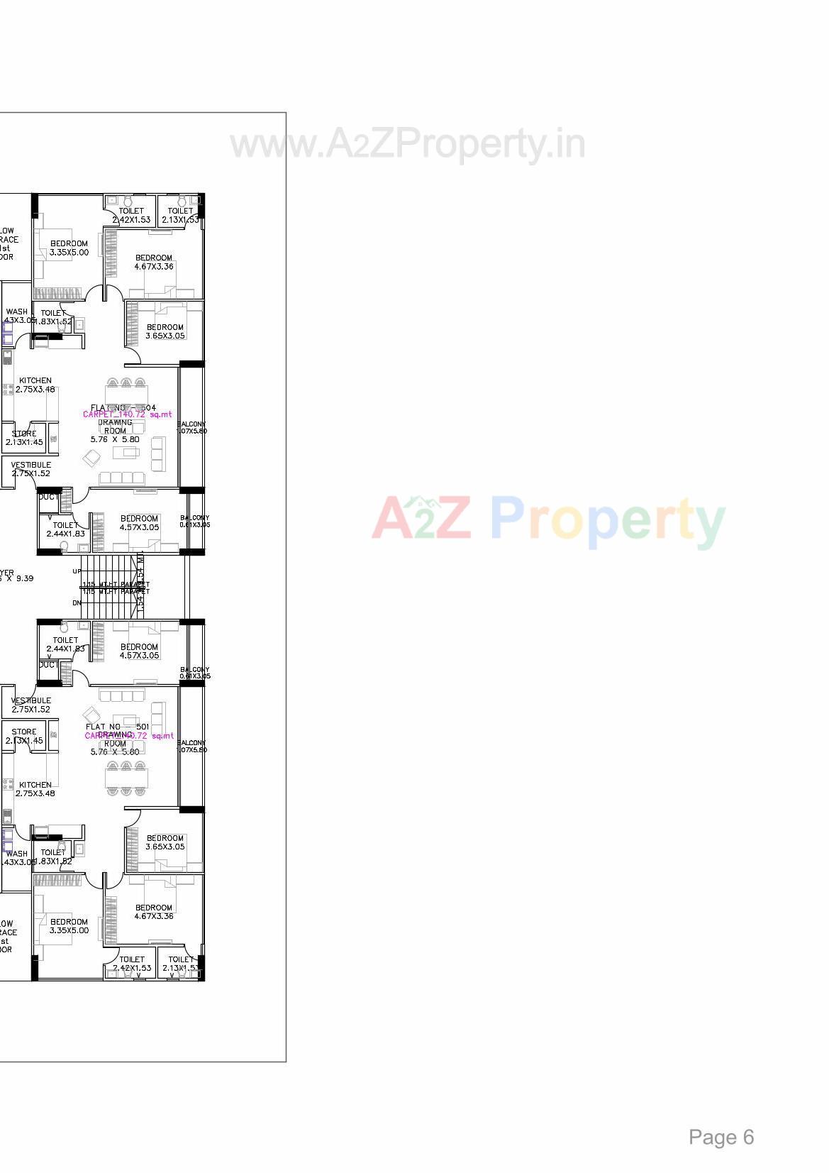 Layout of real estate project Siddharth Vrundavan located at Jagatpur, Ahmedabad, Gujarat