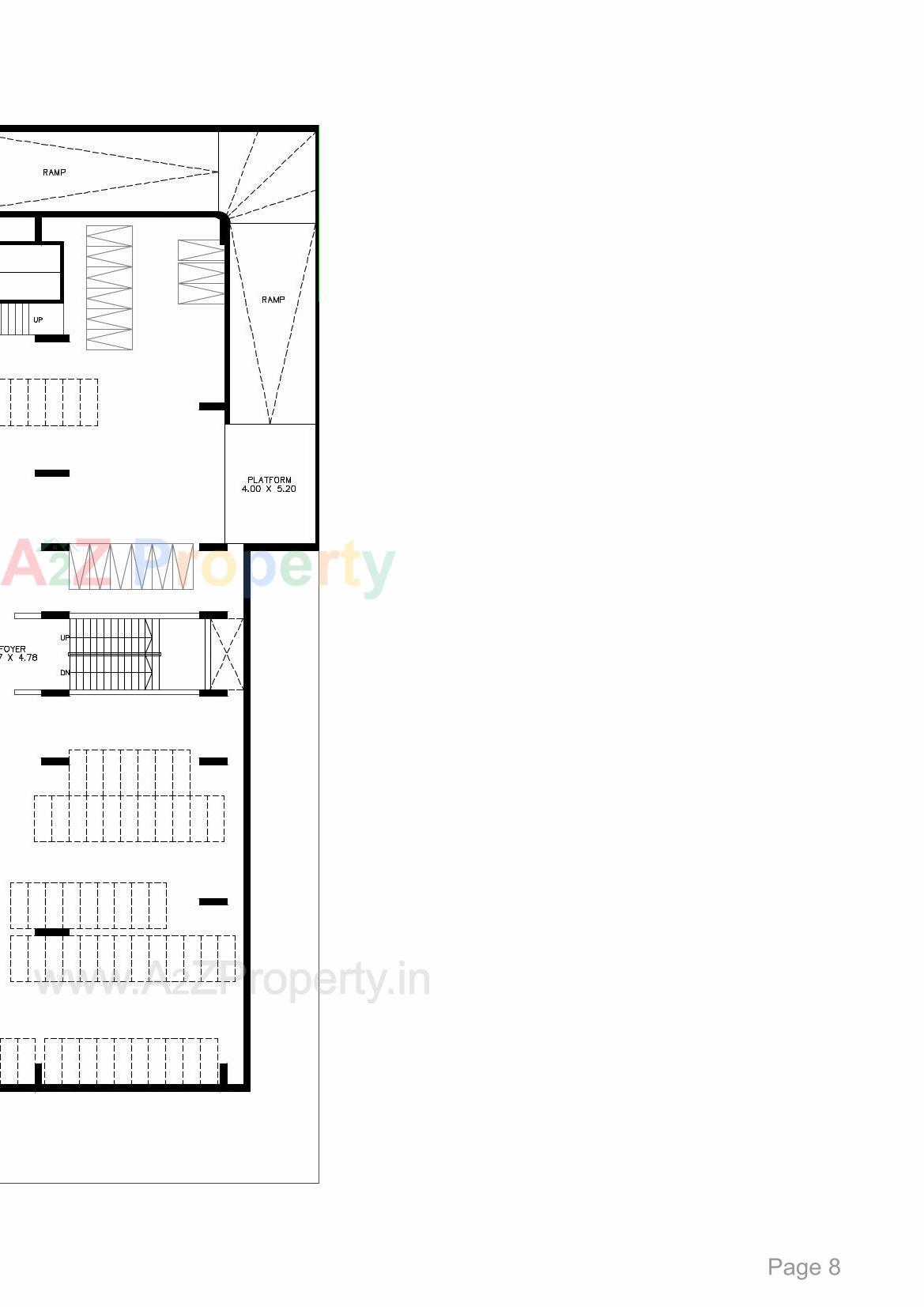 Layout of real estate project Siddharth Vrundavan located at Jagatpur, Ahmedabad, Gujarat