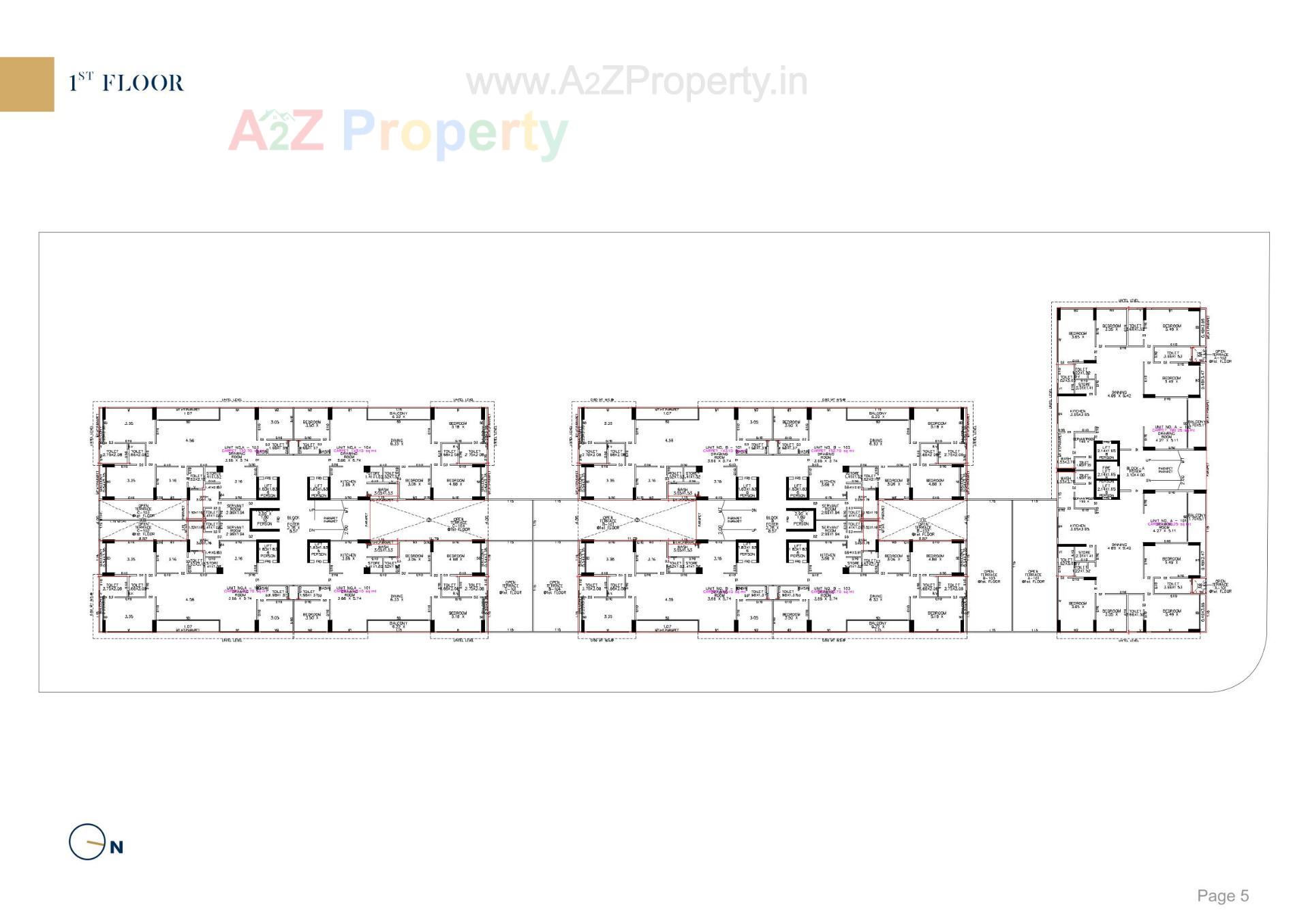 Layout of real estate project Siddharth Vrundavan located at Jagatpur, Ahmedabad, Gujarat