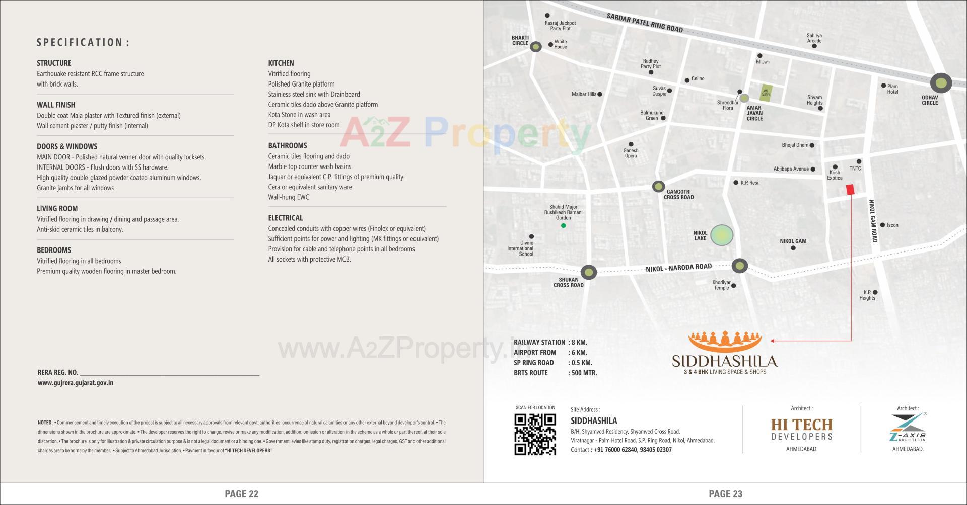  of real estate project Siddhashila located at Nikol, Ahmedabad, Gujarat