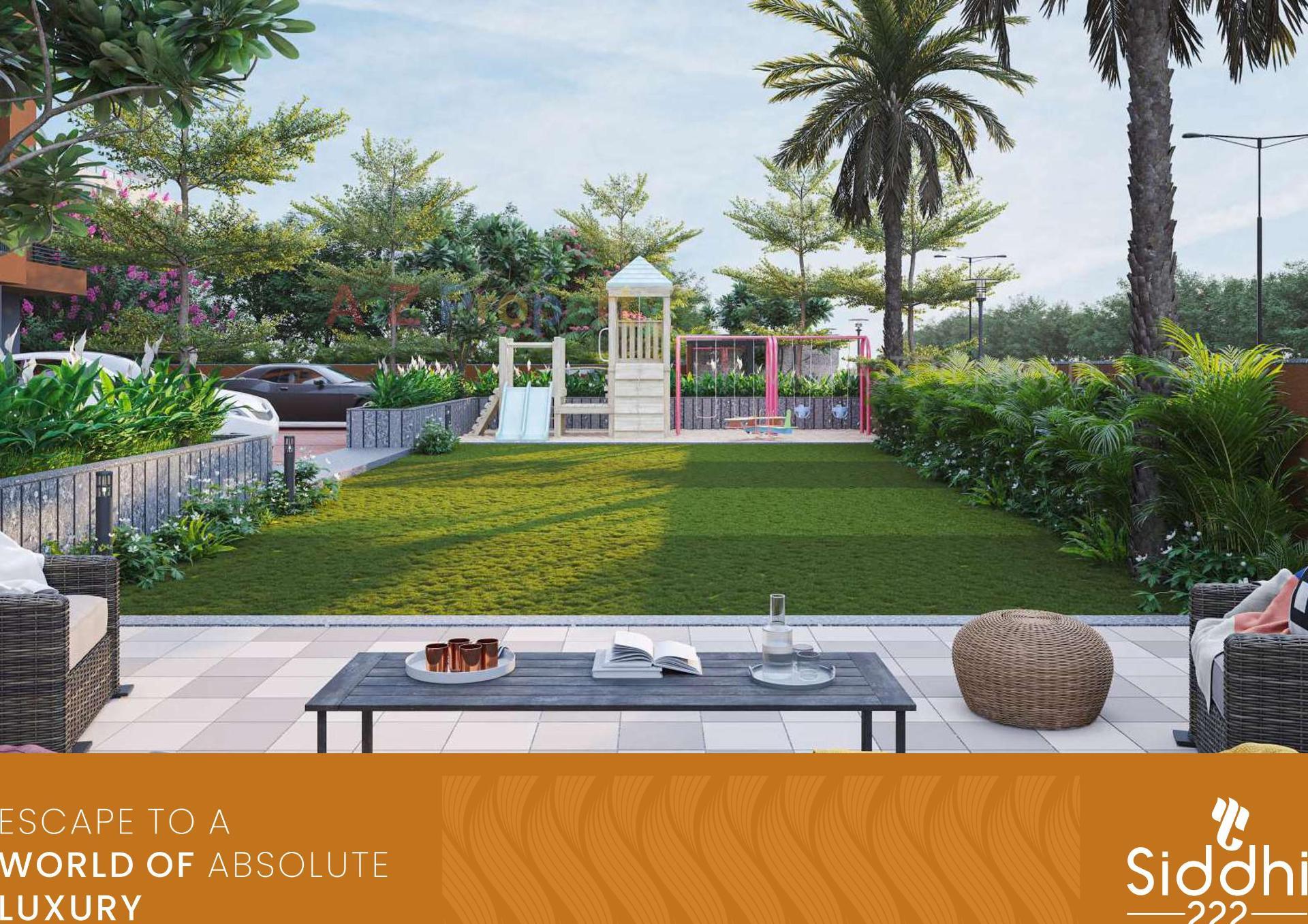 3D Elevation of real estate project Siddhi 2 located at Bopal, Ahmedabad, Gujarat