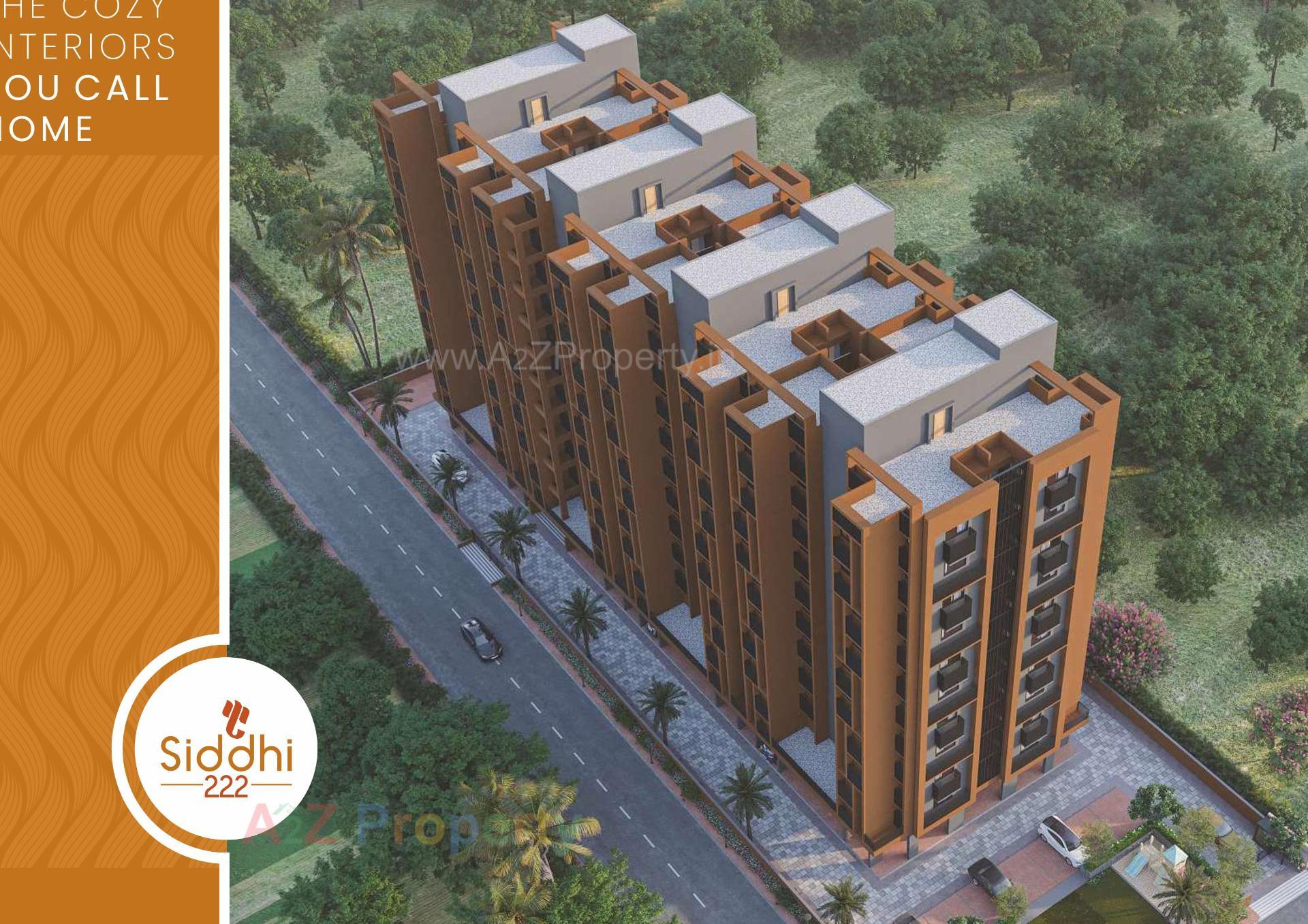 3D Elevation of real estate project Siddhi 2 located at Bopal, Ahmedabad, Gujarat