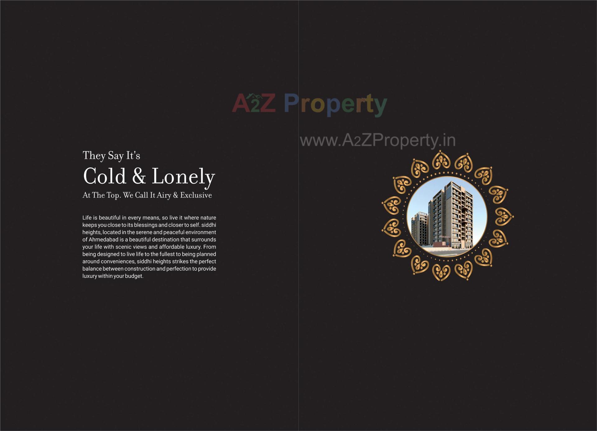  of real estate project Siddhi Heights located at Chiloda--naroda, Ahmedabad, Gujarat