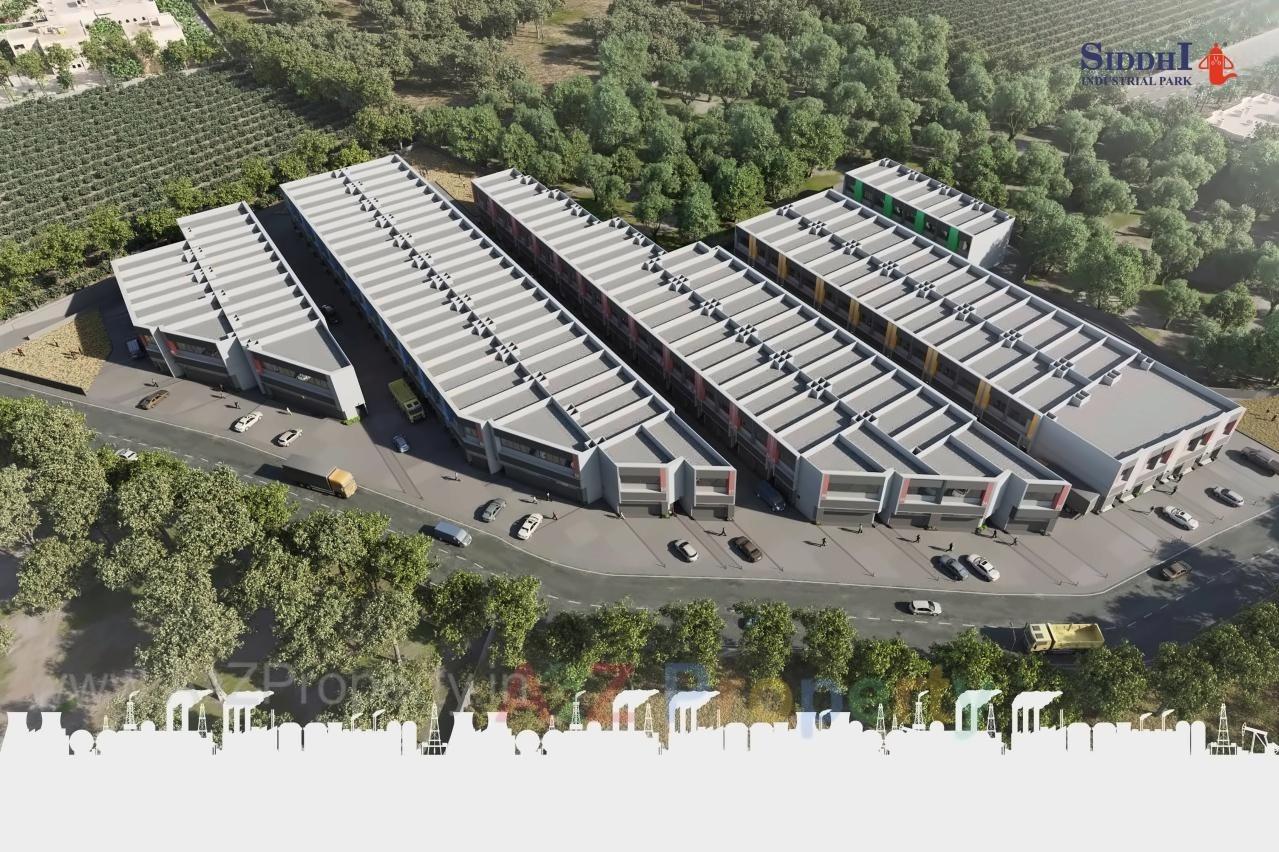 3D Elevation of real estate project Siddhi Industrial Park located at Dariyapur, Ahmedabad, Gujarat