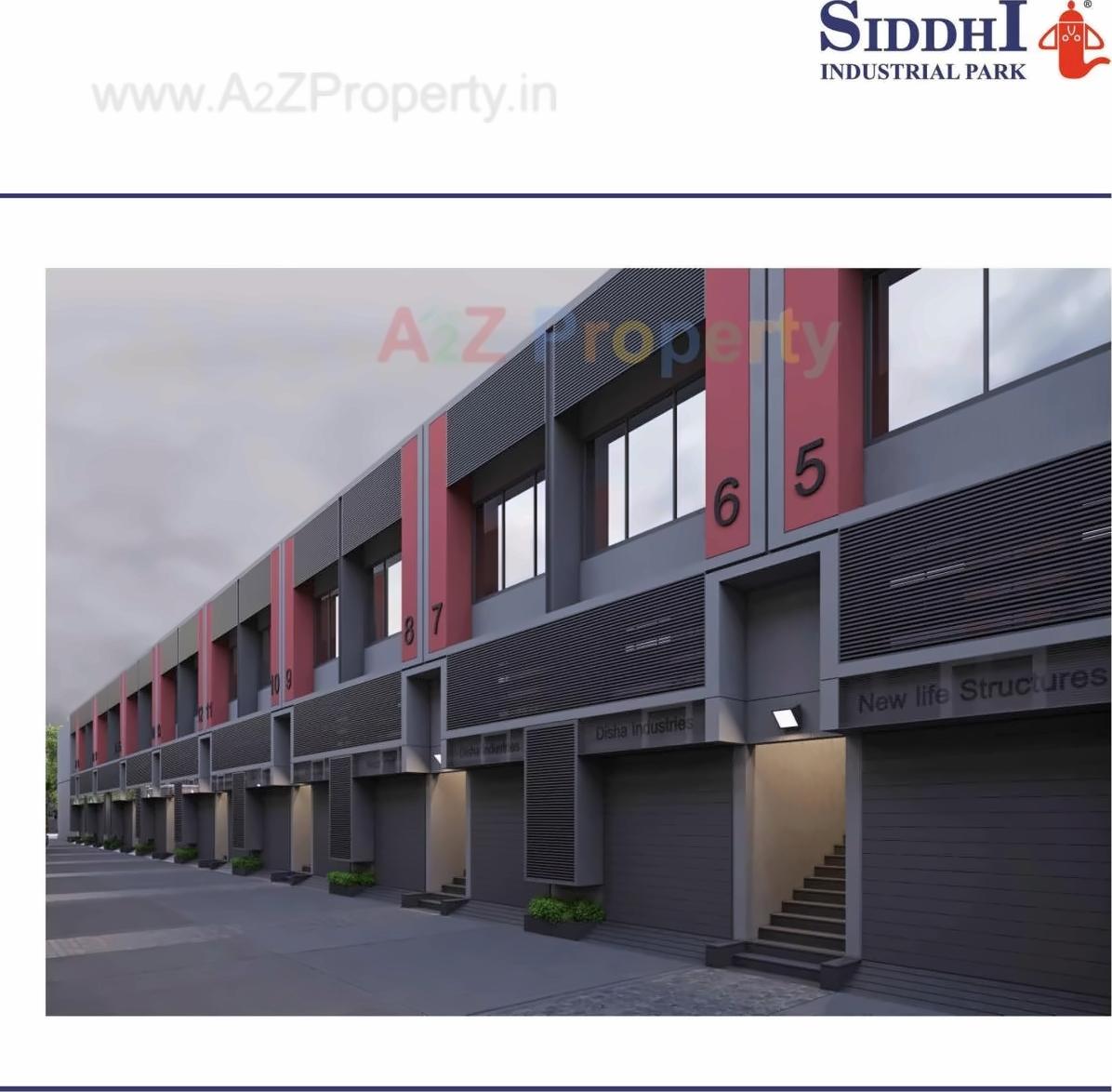 3D Elevation of real estate project Siddhi Industrial Park located at Dariyapur, Ahmedabad, Gujarat