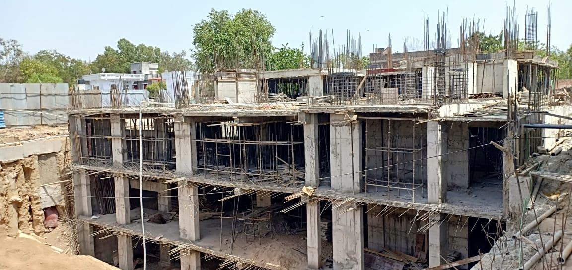 143929_const of real estate project Siddhi Vinayak Arcade located at Makarba, Ahmedabad, Gujarat