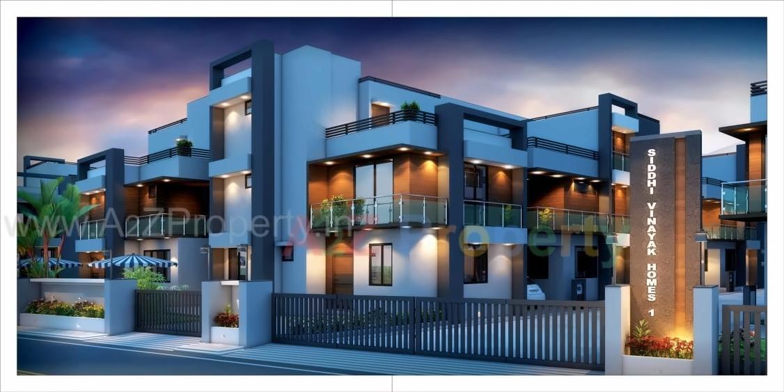 3D Elevation of real estate project Siddhi Vinayak Homes located at Bopal, Ahmedabad, Gujarat
