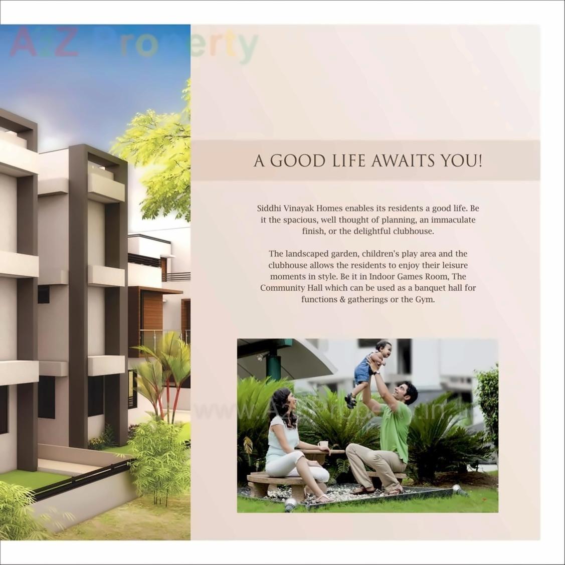 3D Elevation of real estate project Siddhi Vinayak Homes located at Bopal, Ahmedabad, Gujarat
