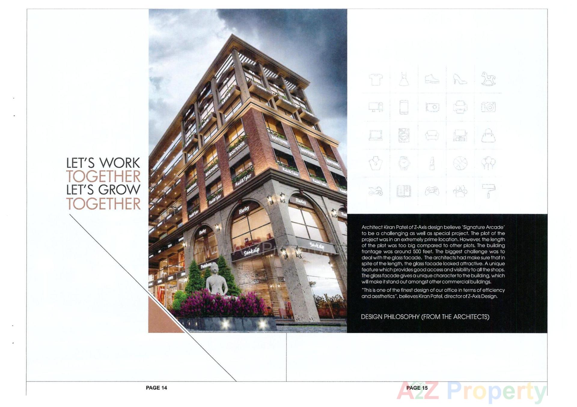  of real estate project Signature Arcade located at Nikol, Ahmedabad, Gujarat