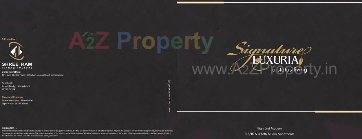  of real estate project Signature Luxuria located at Paldi, Ahmedabad, Gujarat