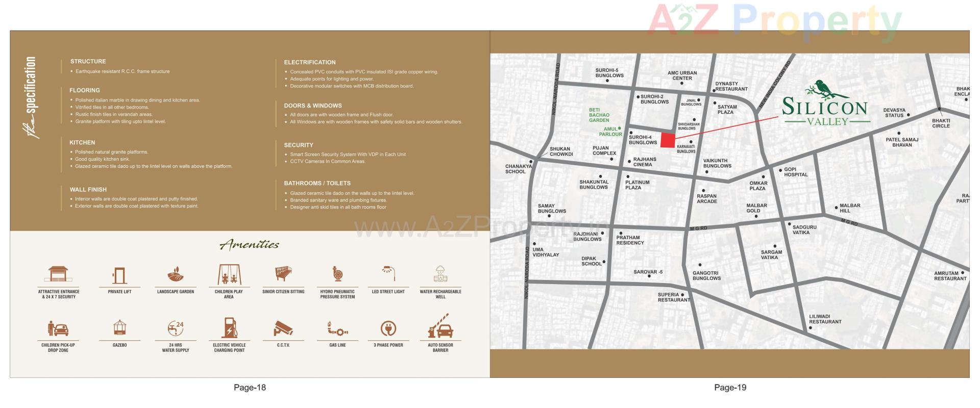  of real estate project Silicon Valley located at Nikol, Ahmedabad, Gujarat