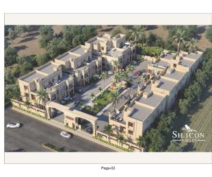 Elevation of real estate project Silicon Valley located at Nikol, Ahmedabad, Gujarat