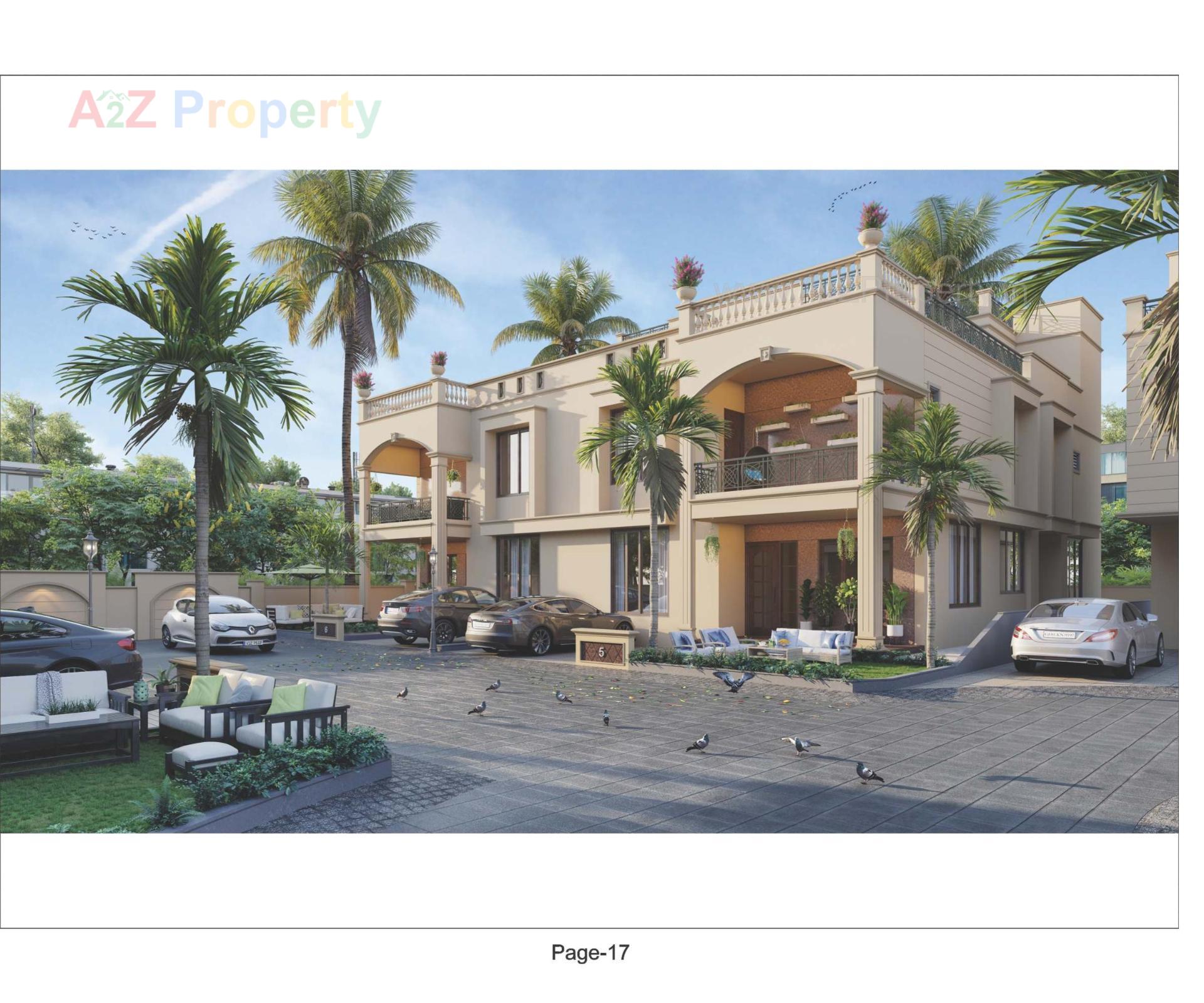 3D Elevation of real estate project Silicon Valley located at Nikol, Ahmedabad, Gujarat