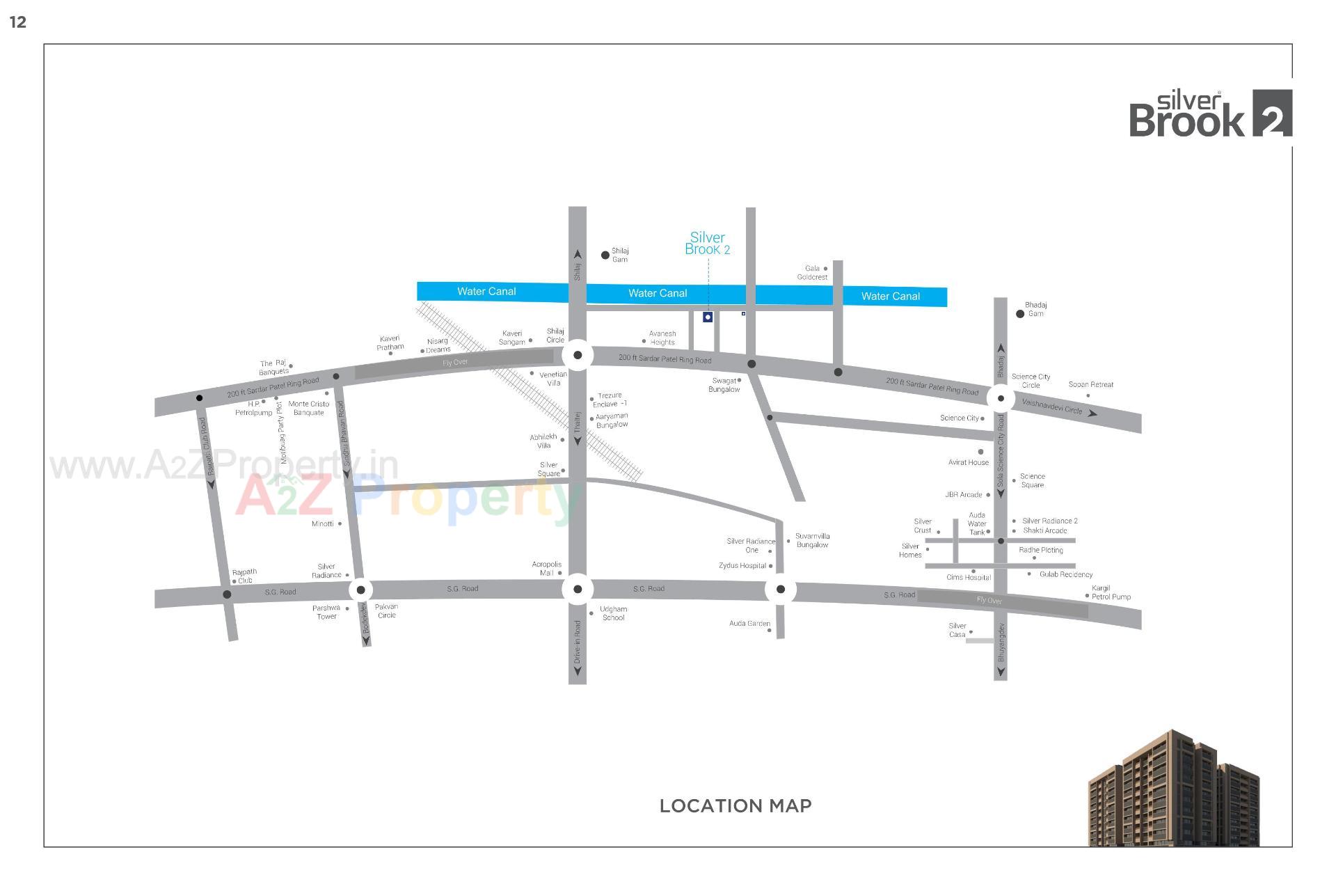  of real estate project Silver Brook located at Shilaj, Ahmedabad, Gujarat